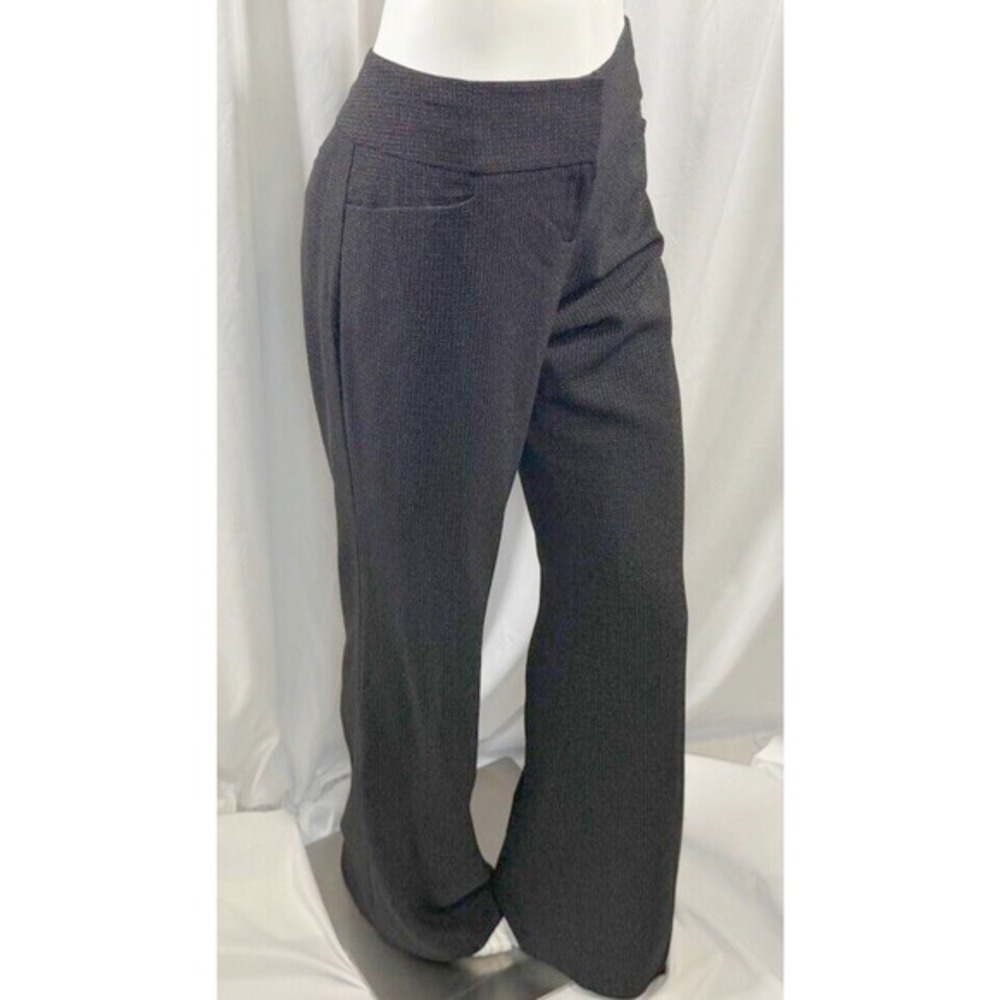 The Limited Cassidy Gray Black Textured Dress Pants Straight Leg 10 Preppy 76-21 - Picture 9 of 14